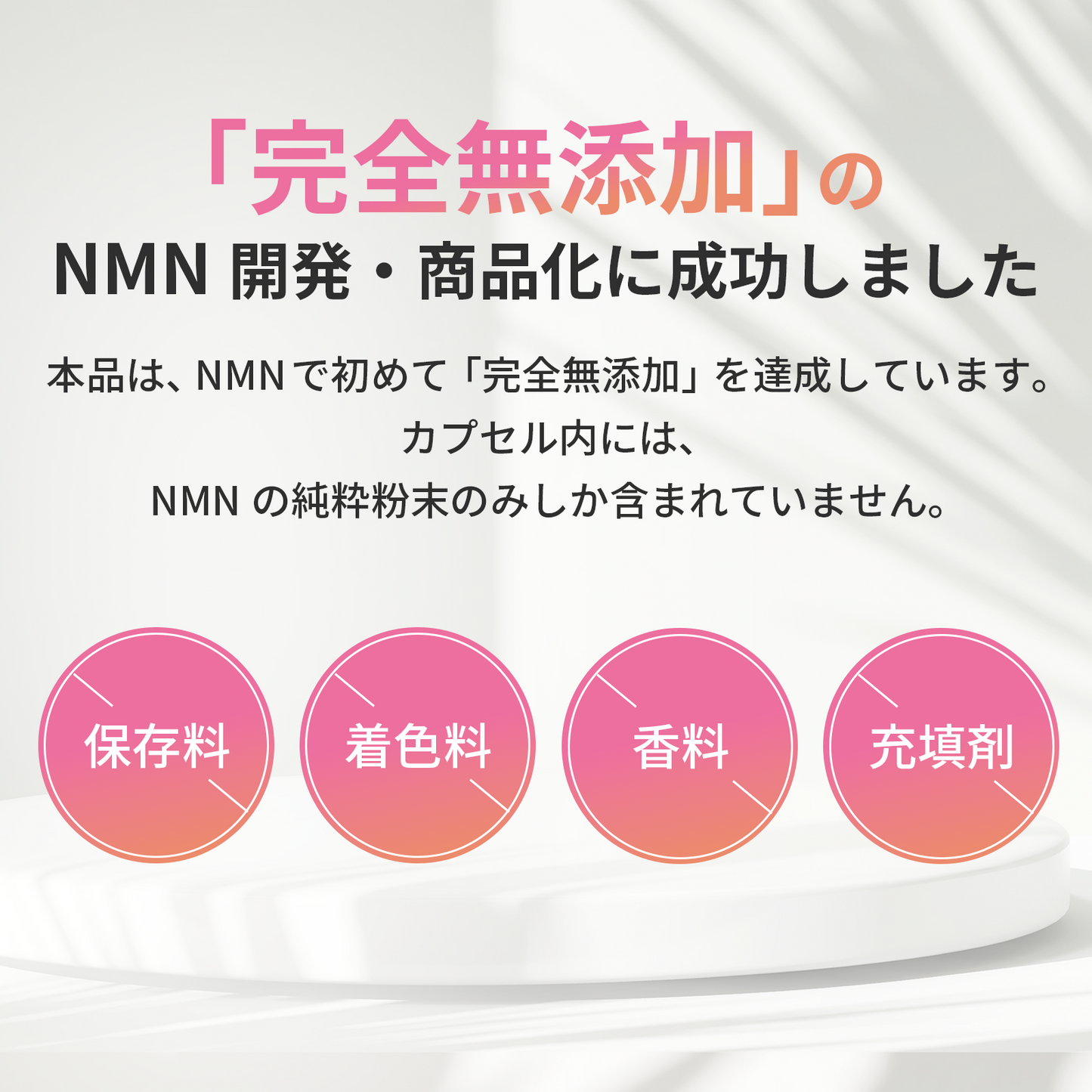 NMN 極小カプセル 完全無添加 国産 純度100% NMN 250 mg 腸溶性カプセル採用 (妊活AMH対策)