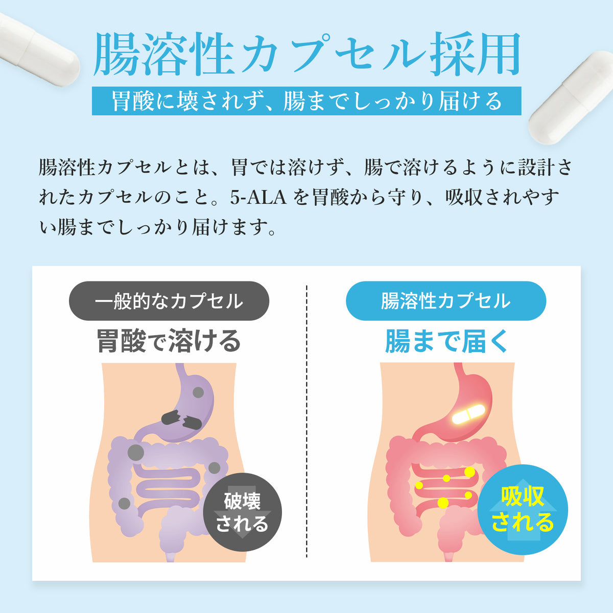 【数量限定！】5-ALA (100mg) x NMN (100mg) シナジー（30粒入り）