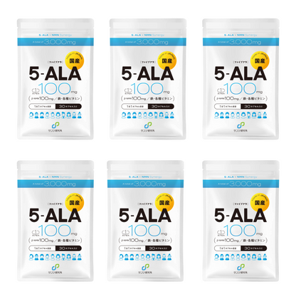5-ALA (100mg) x NMN (100mg) シナジー（30粒入り）