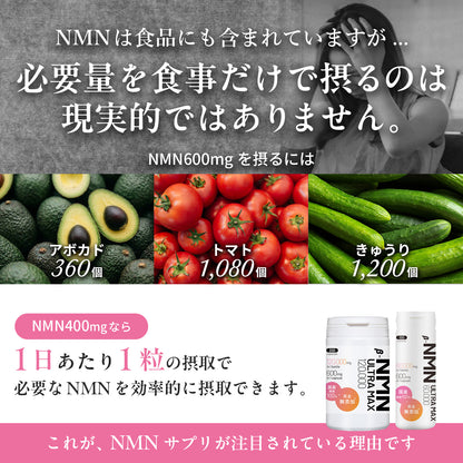 NMN 500mg（AMH妊娠对策） 完全无添加 1个月用量