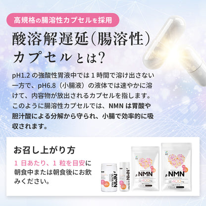 NMN 500mg (AMH Fertility Treatment) - 1 month supply, 100% additive-free